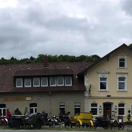 Pension Am Steinbruch Hilter ภายนอก รูปภาพ